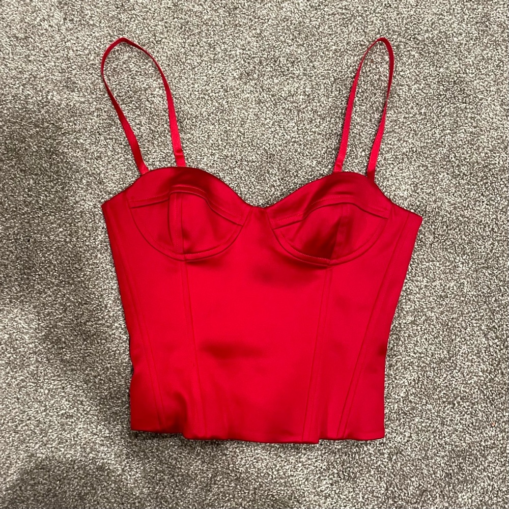 Aritzia Dazzle Bustier Top